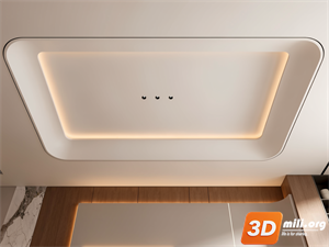 Ceiling Decoration Skp Files